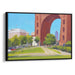 Realism St. Louis Arch Print - Canvas Art Print by Kanvah