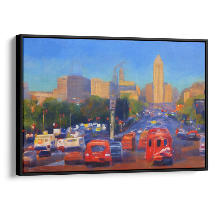 Realism St. Louis Arch Print - Canvas Art Print by Kanvah