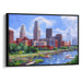 Realism St. Louis Arch Print - Canvas Art Print by Kanvah