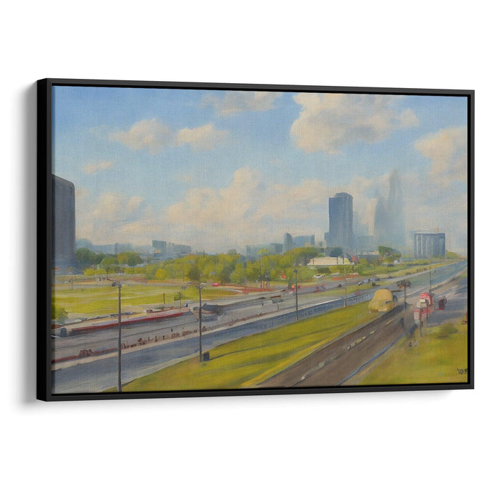 Realism St. Louis Arch Print - Canvas Art Print by Kanvah