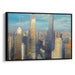 Realism Willis Tower Print - Canvas Art Print by Kanvah