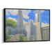 Realism Willis Tower Print - Canvas Art Print by Kanvah