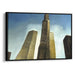 Realism Willis Tower Print - Canvas Art Print by Kanvah