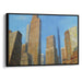 Realism Willis Tower Print - Canvas Art Print by Kanvah