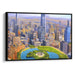 Realism Willis Tower Print - Canvas Art Print by Kanvah