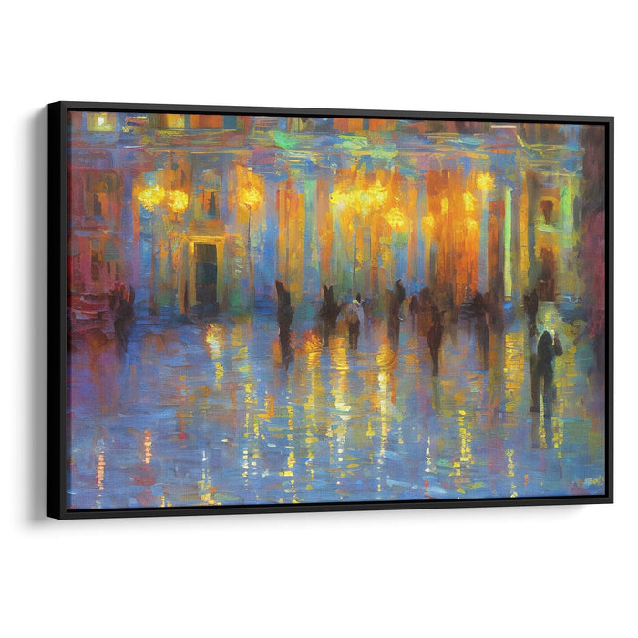 Impressionism St. Petersburg Print - Canvas Art Print by Kanvah