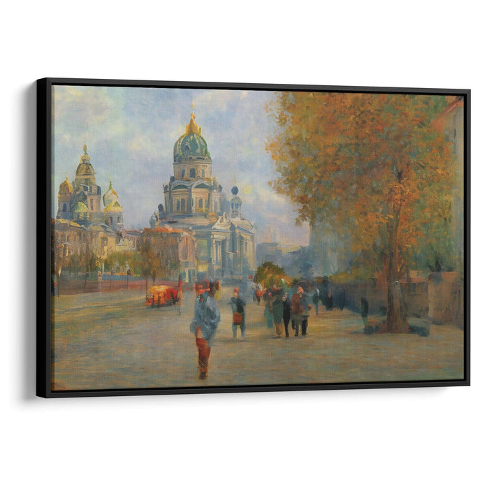 Impressionism St. Petersburg Print - Canvas Art Print by Kanvah