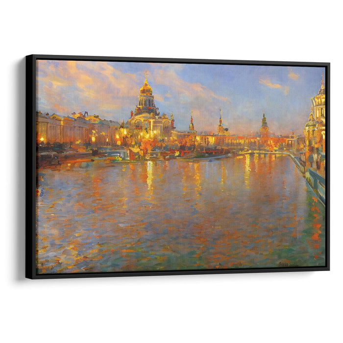 Impressionism St. Petersburg Print - Canvas Art Print by Kanvah