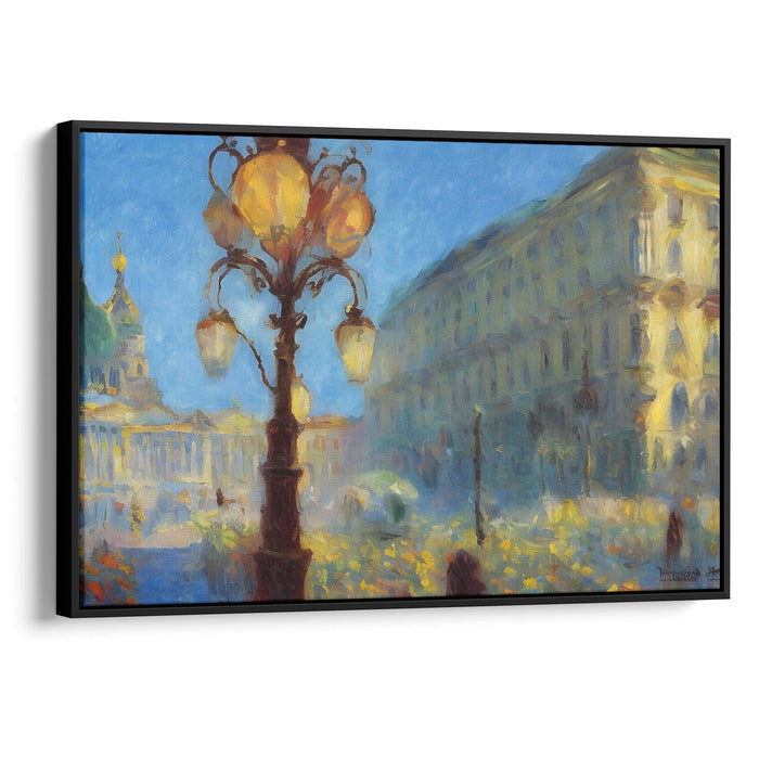 Impressionism St. Petersburg Print - Canvas Art Print by Kanvah