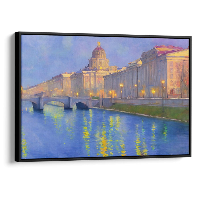 Impressionism St. Petersburg Print - Canvas Art Print by Kanvah