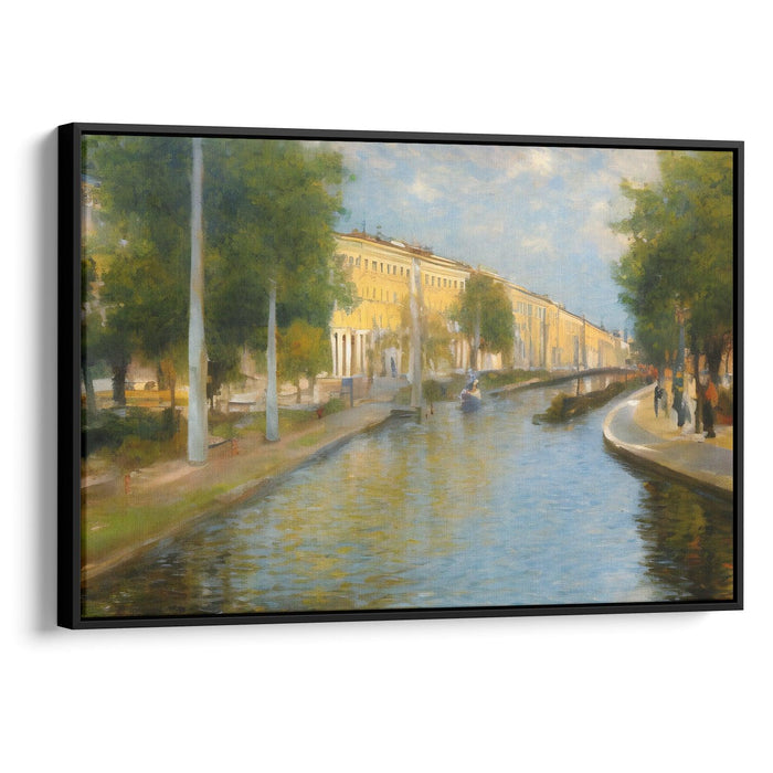 Impressionism St. Petersburg Print - Canvas Art Print by Kanvah