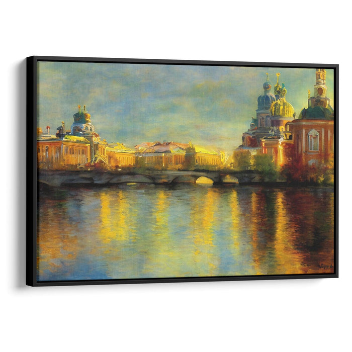 Impressionism St. Petersburg Print - Canvas Art Print by Kanvah