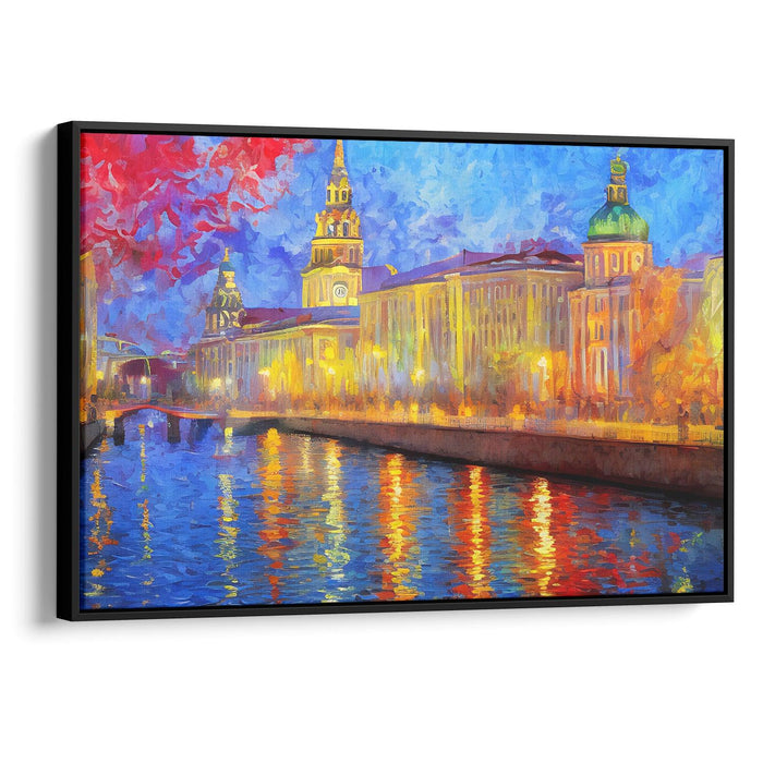 Impressionism St. Petersburg Print - Canvas Art Print by Kanvah