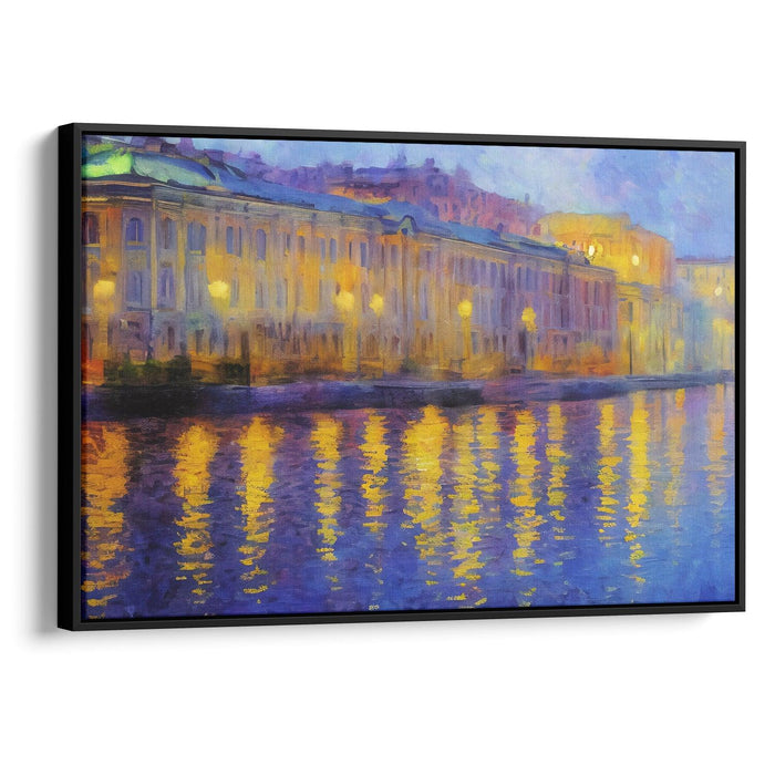 Impressionism St. Petersburg Print - Canvas Art Print by Kanvah