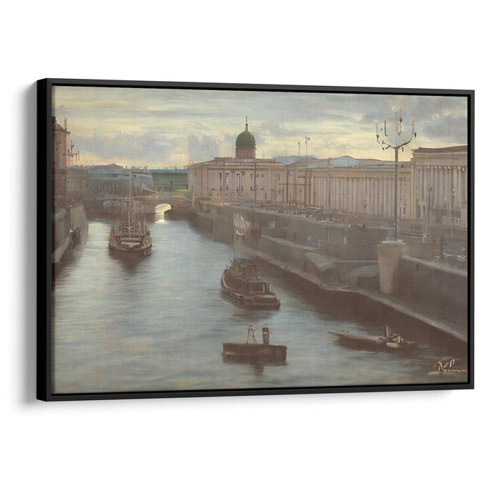 Realism St. Petersburg Print - Canvas Art Print by Kanvah