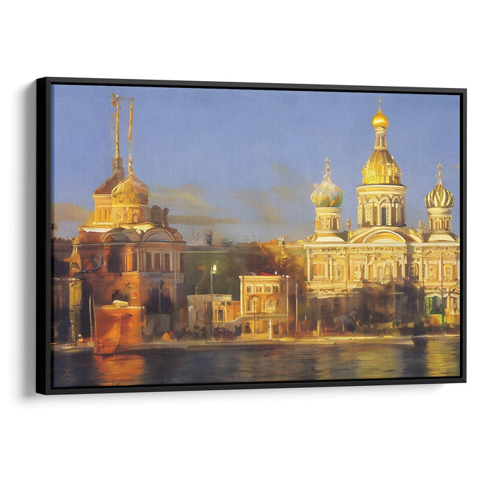 Realism St. Petersburg Print - Canvas Art Print by Kanvah