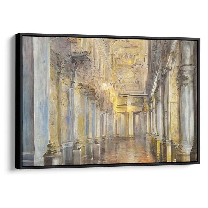 Realism St. Petersburg Print - Canvas Art Print by Kanvah