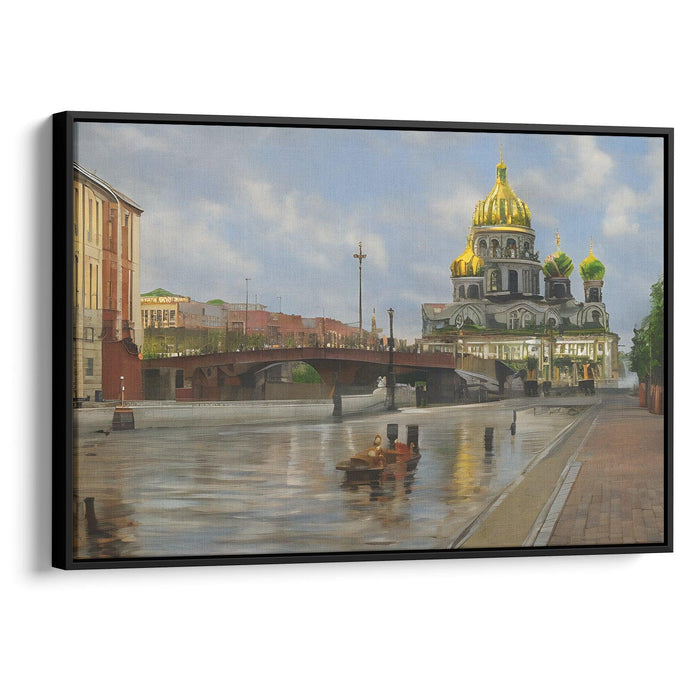 Realism St. Petersburg Print - Canvas Art Print by Kanvah