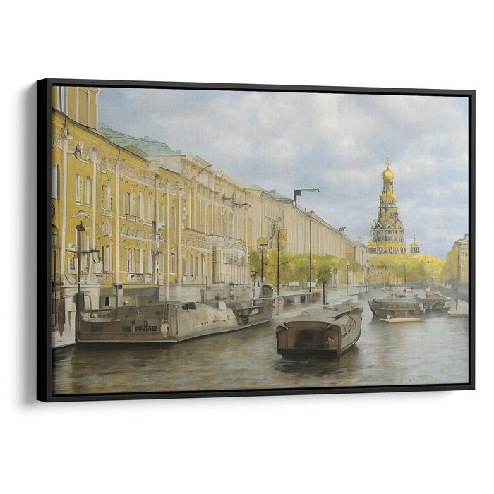 Realism St. Petersburg Print - Canvas Art Print by Kanvah