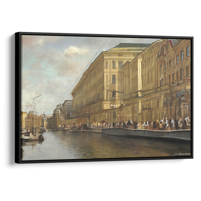 Realism St. Petersburg Print - Canvas Art Print by Kanvah