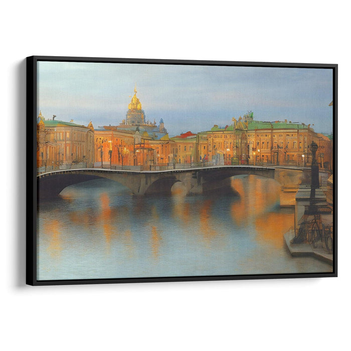 Realism St. Petersburg Print - Canvas Art Print by Kanvah