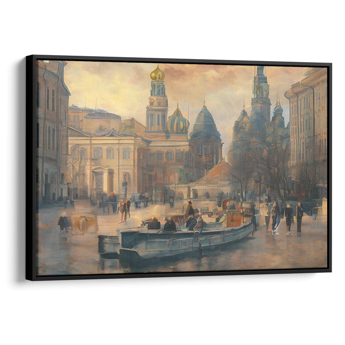 Realism St. Petersburg Print - Canvas Art Print by Kanvah