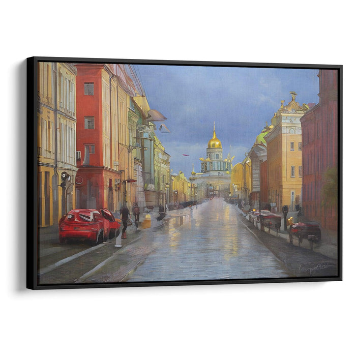 Realism St. Petersburg Print - Canvas Art Print by Kanvah