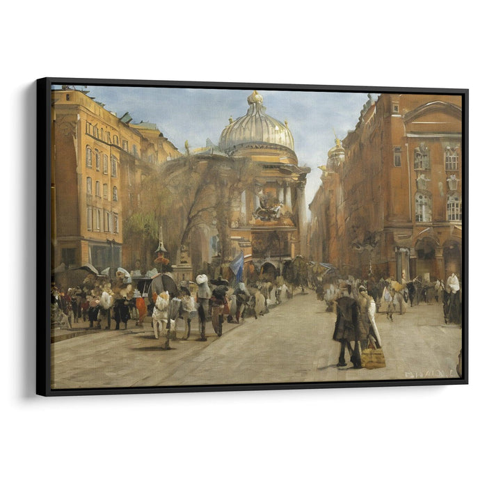 Realism St. Petersburg Print - Canvas Art Print by Kanvah