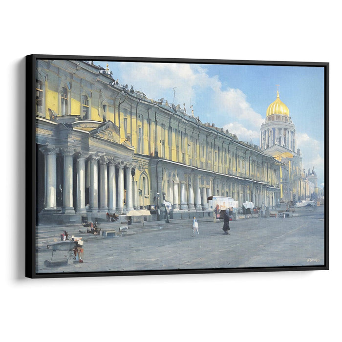 Realism St. Petersburg Print - Canvas Art Print by Kanvah