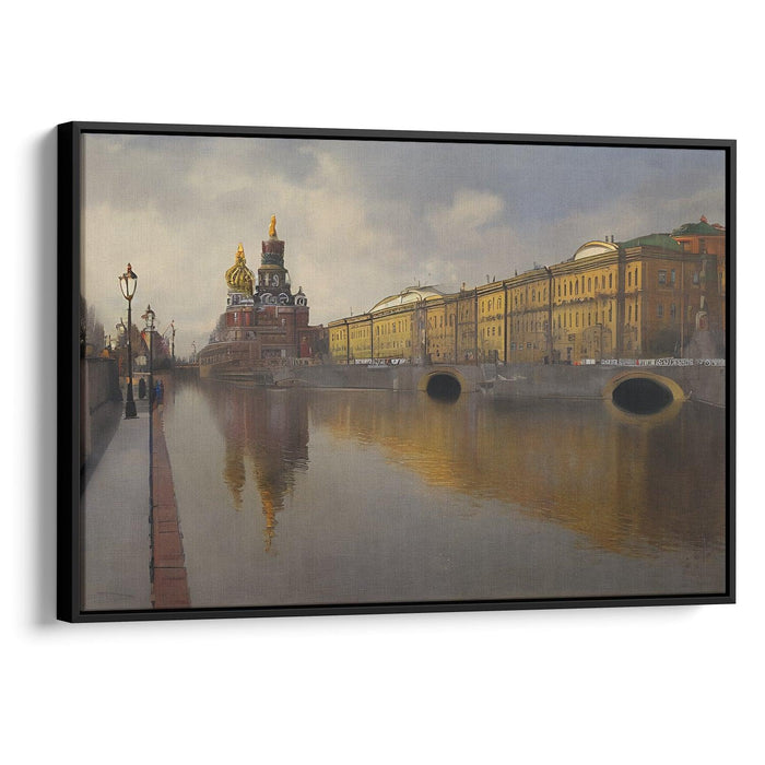 Realism St. Petersburg Print - Canvas Art Print by Kanvah