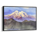 Watercolor Denali Print - Canvas Art Print by Kanvah