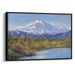 Watercolor Denali Print - Canvas Art Print by Kanvah