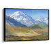 Watercolor Denali Print - Canvas Art Print by Kanvah