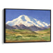 Watercolor Denali Print - Canvas Art Print by Kanvah