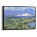 Watercolor Mount St. Helens Print - Canvas Art Print by Kanvah