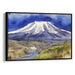 Watercolor Mount St. Helens Print - Canvas Art Print by Kanvah