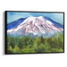 Watercolor Mount St. Helens Print - Canvas Art Print by Kanvah