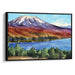 Watercolor Mount St. Helens Print - Canvas Art Print by Kanvah