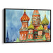 Watercolor St. Basil's Cathedral Print - Canvas Art Print by Kanvah