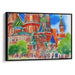 Watercolor St. Basil's Cathedral Print - Canvas Art Print by Kanvah