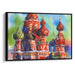 Watercolor St. Basil's Cathedral Print - Canvas Art Print by Kanvah