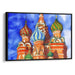 Watercolor St. Basil's Cathedral Print - Canvas Art Print by Kanvah