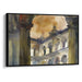 Watercolor Colonnade of St. Peter's Basilica Print - Canvas Art Print by Kanvah