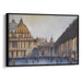 Watercolor Colonnade of St. Peter's Basilica Print - Canvas Art Print by Kanvah