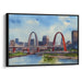 Watercolor St. Louis Arch Print - Canvas Art Print by Kanvah