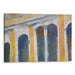 Abstract Colonnade of St. Peter's Basilica Print - Canvas Art Print by Kanvah