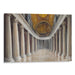 Abstract Colonnade of St. Peter's Basilica Print - Canvas Art Print by Kanvah