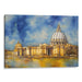 Abstract Colonnade of St. Peter's Basilica Print - Canvas Art Print by Kanvah