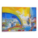 Abstract St. Louis Arch Print - Canvas Art Print by Kanvah