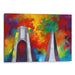 Abstract St. Louis Arch Print - Canvas Art Print by Kanvah